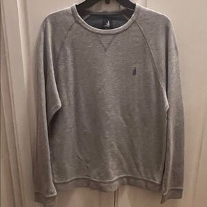 johnnie-O Classic Gray Crewneck Sweatshirt Sweater Pullover